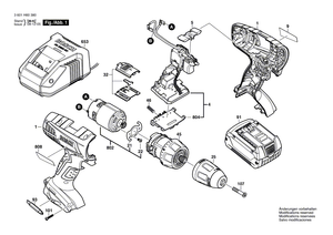 New Genuine Bosch 2609132297 Nameplate