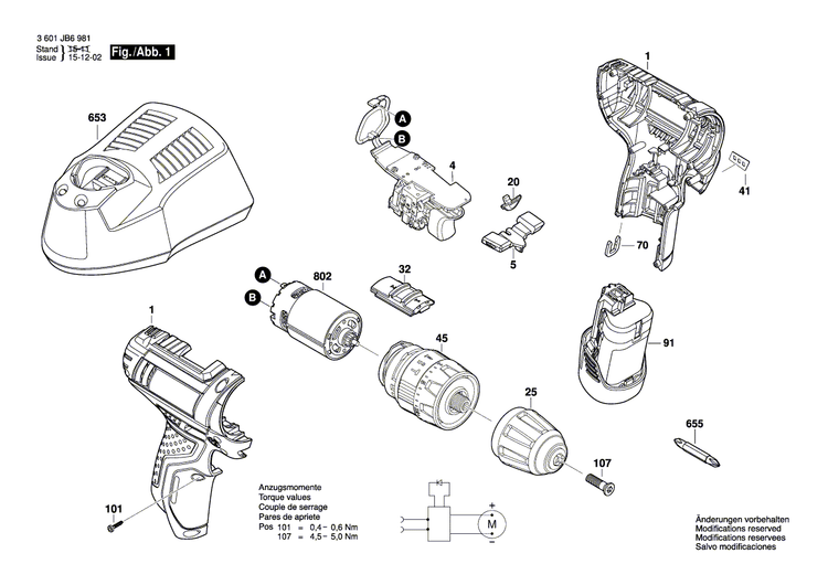 New Genuine Bosch 2609132378 Sticker