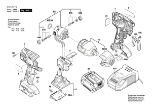 New Genuine Bosch 2609132601 Label