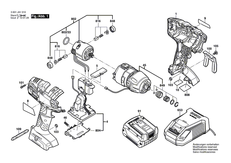 New Genuine Bosch 2609132614 Reference Plate
