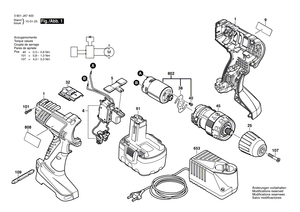 New Genuine Bosch 2609132751 Nameplate
