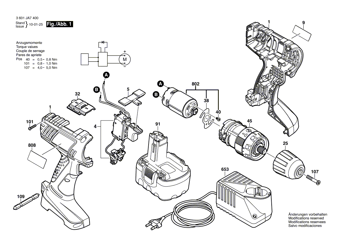 New Genuine Bosch 2609132753 Nameplate