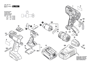 New Genuine Bosch 2609132776 Warning Label