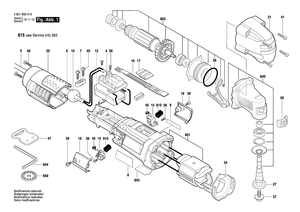 New Genuine Bosch 2609132922 Manufacturer's nameplate
