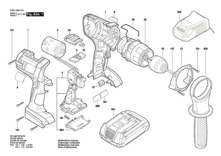 New Genuine Bosch 2609132939 Nameplate