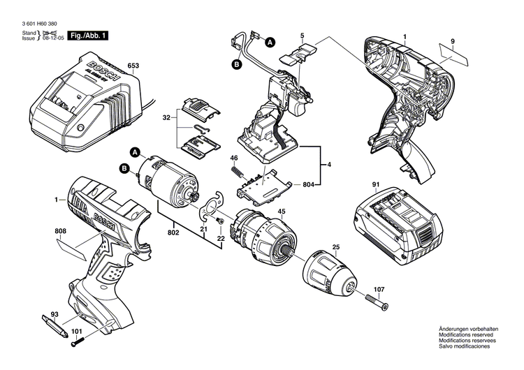 New Genuine Bosch 2609133087 Nameplate
