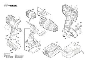 New Genuine Bosch 2609133092 Warning Label