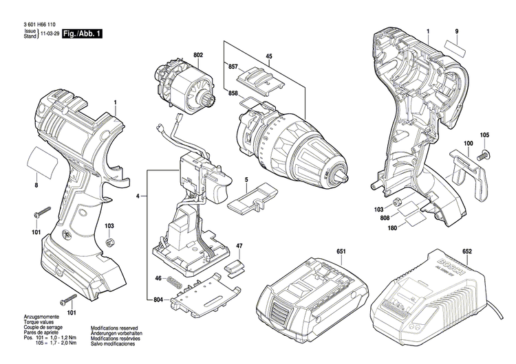 New Genuine Bosch 2609133092 Warning Label