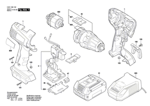 New Genuine Bosch 2609133719 Nameplate