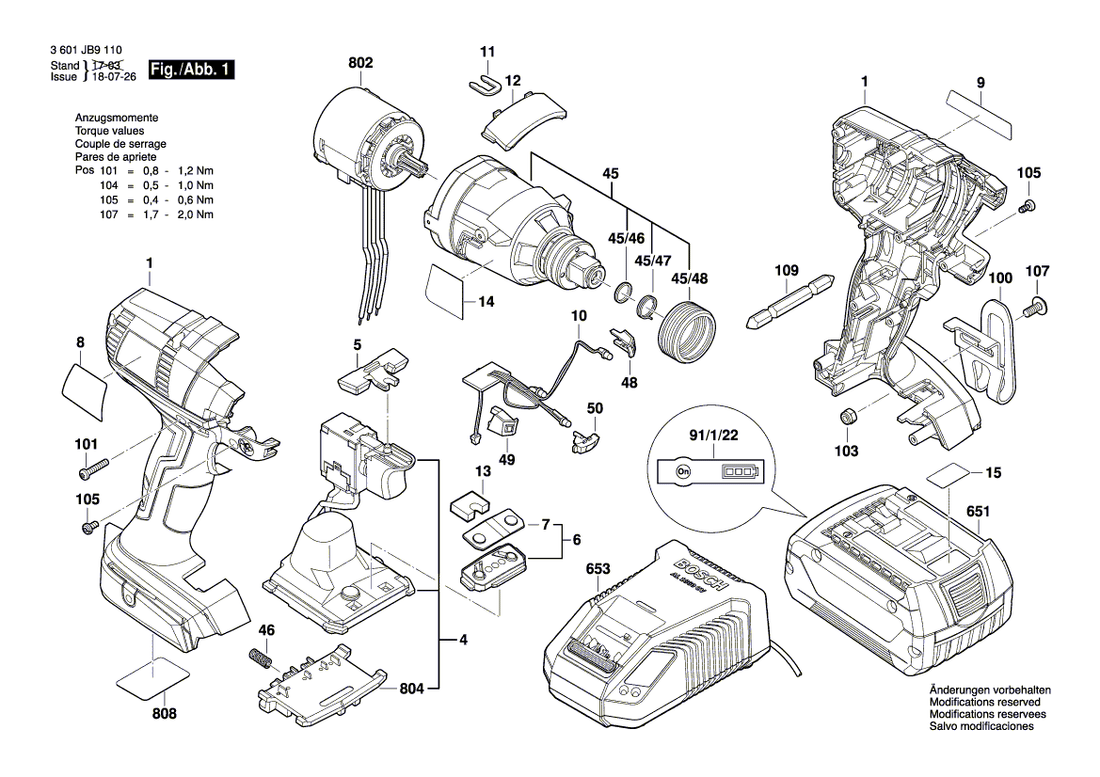 New Genuine Bosch 2609134291 Sticker