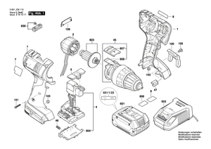 New Genuine Bosch 2609134640 Nameplate