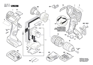 New Genuine Bosch 2609135414 Manufacturer's nameplate