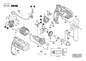 New Genuine Bosch 2609135651 Nameplate