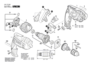 New Genuine Bosch 2609135685 Nameplate
