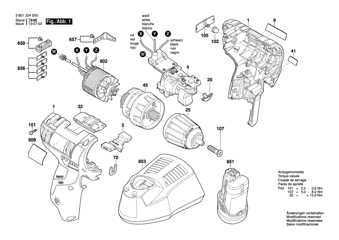 New Genuine Bosch 2609135980 Nameplate