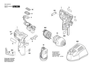 New Genuine Bosch 2609136080 Manufacturer's nameplate