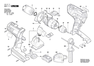 New Genuine Bosch 2609136132 Nameplate