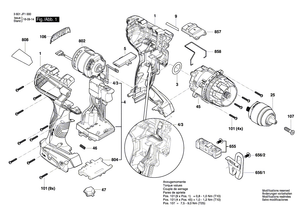 New Genuine Bosch 2609136338 Nameplate
