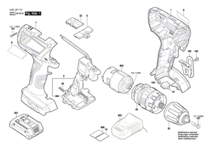 New Genuine Bosch 2609136392 Nameplate