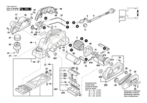 New Genuine Bosch 2609136423 Nameplate