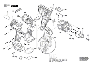 New Genuine Bosch 2609137109 Nameplate