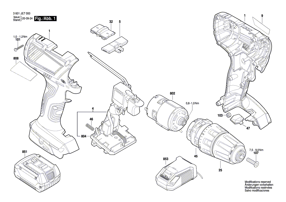 New Genuine Bosch 2609138288 Nameplate