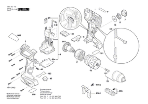 New Genuine Bosch 2609138533 Manufacturer's nameplate