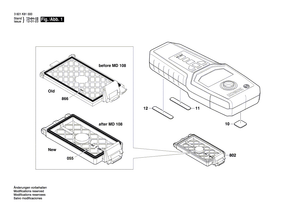 New Genuine Bosch 2609170135 Felt