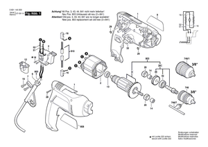 New Genuine Bosch 2609199011 Modification Set