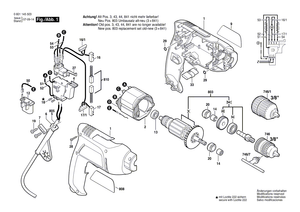 New Genuine Bosch 2609199012 Modification Set