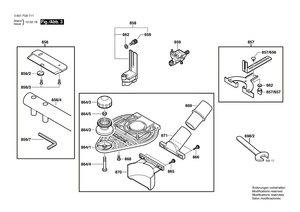 New Genuine Bosch 2609199041 Clamping Lever