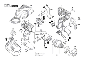 New Genuine Bosch 2609199089 Motor