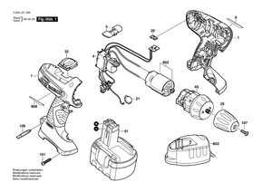 New Genuine Bosch 2609199138 Motor