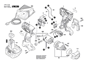 New Genuine Bosch 2609199154 Motor
