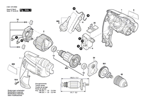 New Genuine Bosch 2609199158 Bearing Bracket