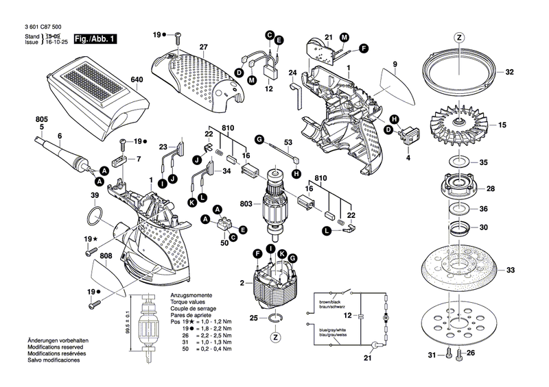 New Genuine Bosch 2609199176 Dust container