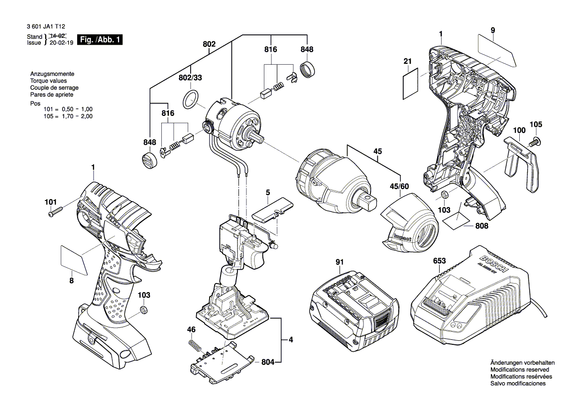 New Genuine Bosch 2609199275 DC motor