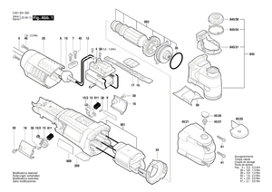 New Genuine Bosch 2609199344 Housing Assembly