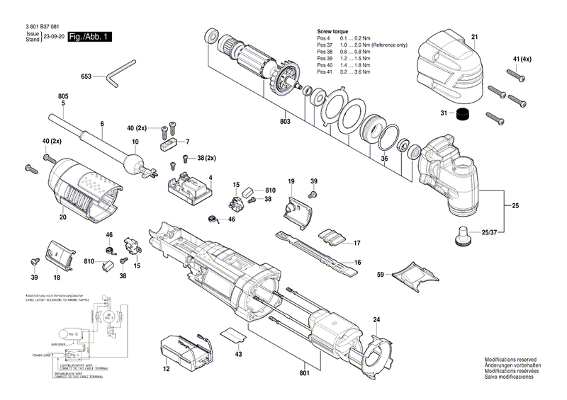 New Genuine Bosch 2609199346 Housing Assembly