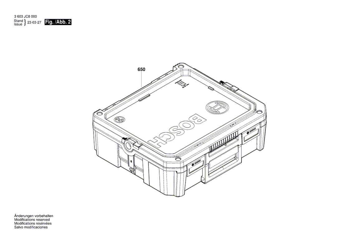New Genuine Bosch 2609199353 Switchover Unit