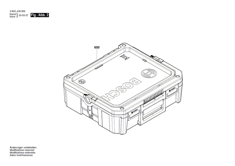 New Genuine Bosch 2609199353 Switchover Unit