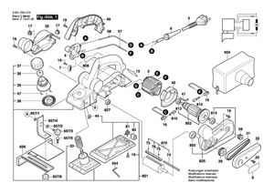 New Genuine Bosch 2609199579 Motor Housing