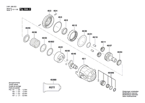 New Genuine Bosch 2609199628 Housing Assembly