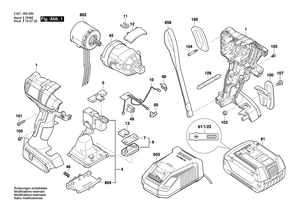 New Genuine Bosch 2609199629 Housing Assembly