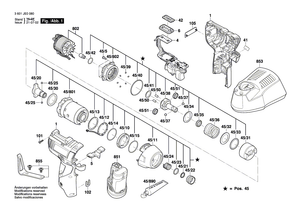 New Genuine Bosch 2609199631 Gear Box