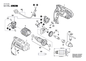 New Genuine Bosch 2609199664 Switch