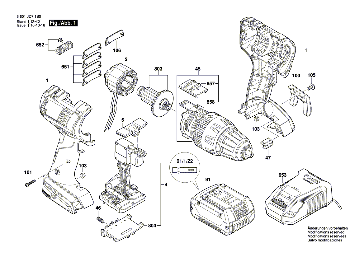 New Genuine Bosch 2609199746 Color clip