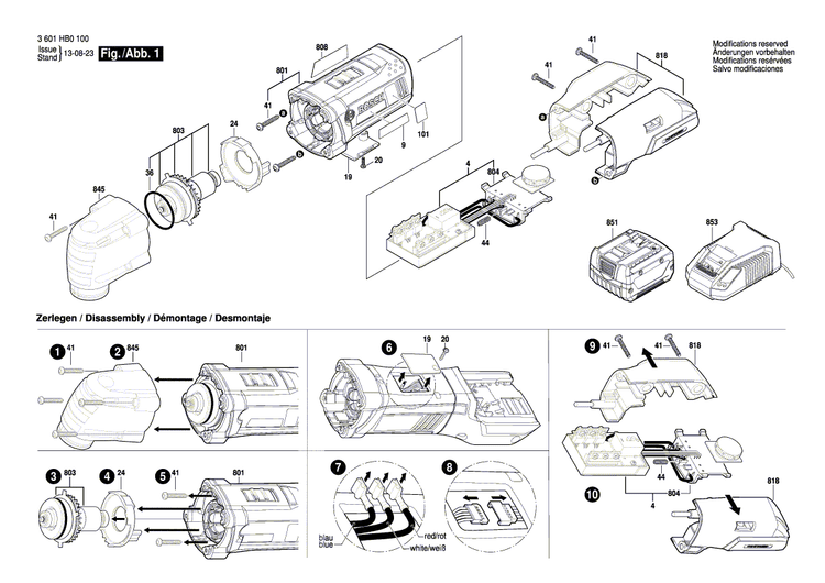 New Genuine Bosch 2609199751 Battery Housing