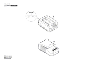 New Genuine Bosch 2609199894 DC motor
