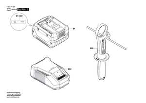 New Genuine Bosch 2609199942 Motor Spare Parts Set